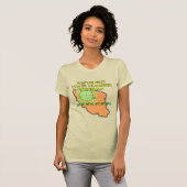 We hebben je nummer in Teheran. T-shirt (Voorkant volledig)
