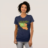We hebben je nummer in Teheran. T-shirt (Voorkant volledig)