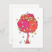 We hebben Kaart, patches verplaatst Aankondigingskaart (Voorkant / Achterkant)