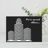 We hebben kantoren verplaatst naar modern Nieuw Bu Aankondiging (Staand voorkant)