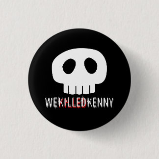 We hebben Kenny vermoord Ronde Button 3,2 Cm