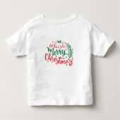We hebben kerst met kerst kinder shirts (Achterkant)
