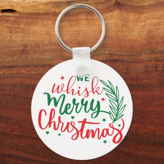 We hebben kerst met kerst sleutelhanger (Voorkant)