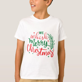 We hebben kerst met kerst t-shirt