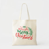 We hebben kerst met kerst tote bag (Voorkant)