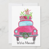 We hebben kerstauto verplaatst kaart (Voorkant)