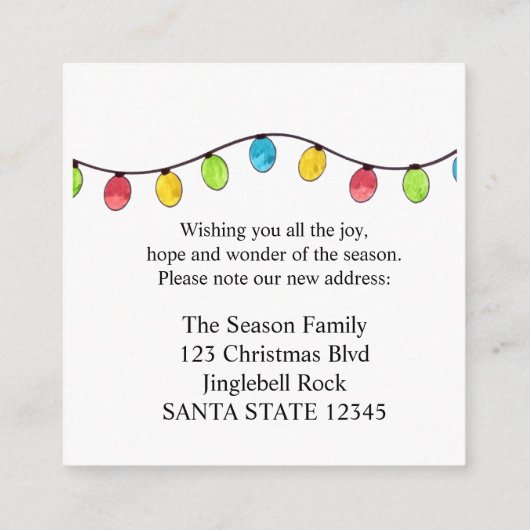 We hebben kerstboomverlichting verplaatst informatiekaartje (Achterkant)