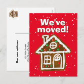 We hebben kerstbriefkaarten verplaatst voor een ni feestdagenkaart (Voorkant / Achterkant)