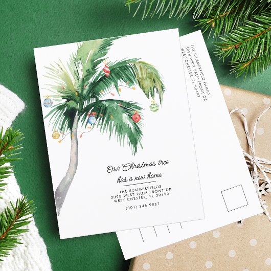 We hebben kerstvakantie verplaatst aankondigingskaart