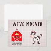 We Hebben Koe Verhuisd in Barnyard Nieuwe Adres Ke (Voorkant / Achterkant)