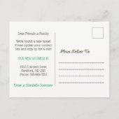 We hebben Koeien en Barn New Address Briefkaart ve (Achterkant)