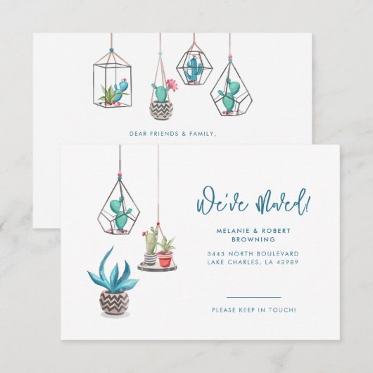 We hebben koppels verhuisd notitiekaartje (Voorkant / Achterkant)