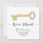 We hebben Kraft Key Moving Announcement verplaatst Aankondiging (Voorkant)