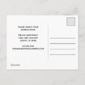 We hebben Lake House Change of Address Moving Aankondigingskaart (Achterkant)