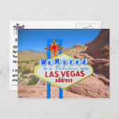 We hebben Las Vegas Red Rock Canyon Uitzicht verpl Aankondigingskaart (Voorkant / Achterkant)