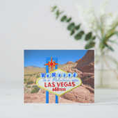 We hebben Las Vegas Red Rock Canyon Uitzicht verpl Aankondigingskaart (Staand voorkant)