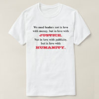 We hebben leiders nodig die niet verliefd zijn op