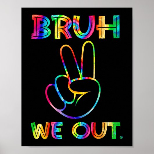 We hebben leraren blij gemaakt met de laatste dag  poster (Voorkant)