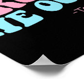 We hebben leraren Groovy Happy de laatste dag van  Poster (Hoek)