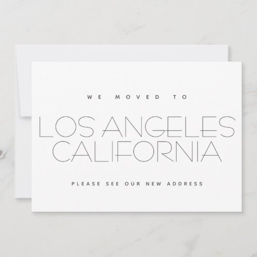 We hebben Los Angeles California Modern New Home v Aankondiging (Voorkant)