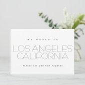 We hebben Los Angeles California Modern New Home v Aankondiging (Staand voorkant)