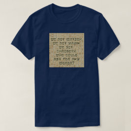 We hebben Matzoh... Tee Shirt