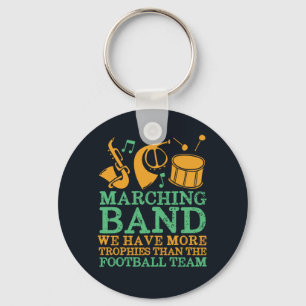 We hebben meer trofeeën, grappige marchingband sleutelhanger