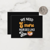 We hebben meer verpleegkundigen nodig zoals jij gr notitiekaartje (Voorkant / Achterkant in situ)