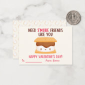 We hebben meer vrienden nodig zoals jij Valentijns Notitiekaartje (Voorkant / Achterkant in situ)