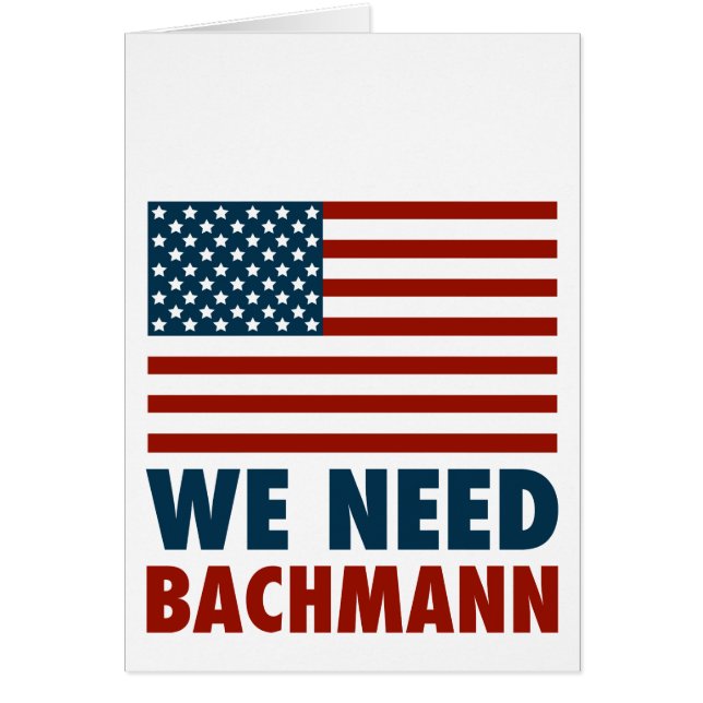 We hebben Michele Bachmann nodig (Voorkant)