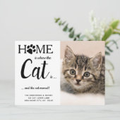 We hebben mijn eigen Cat & I-foto's verplaatst Aankondiging (Staand voorkant)