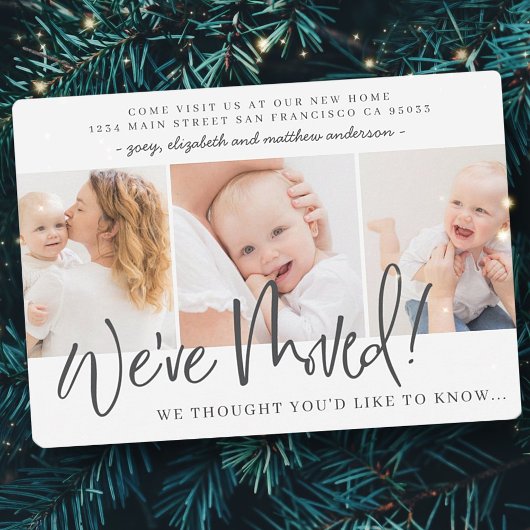 We hebben Modern Foto New Home verplaatst Aankondiging