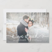 We hebben | Modern Rustic-foto Aankondiging (Voorkant)