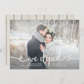 We hebben | Modern Rustic-foto Aankondiging (Voorkant / Achterkant)