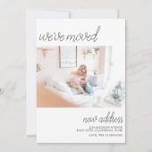 We hebben moderne, eenvoudige tekst verplaatst kaart (Voorkant)