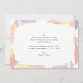 WE HEBBEN moderne, geverfde nieuwe adreskaart VERP Aankondiging (Achterkant)