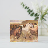 We hebben Moving Moved Horses Mustangs in beweging Aankondiging (Staand voorkant)