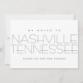We hebben Nashville Tennessee Modern New Home verp Aankondiging (Voorkant)