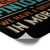 We hebben niet langer een verschil in politieke me poster (Hoek)