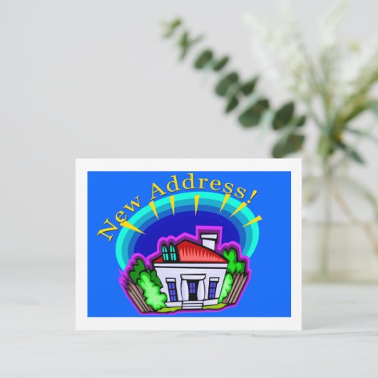 We hebben nieuwe adres Kaarten verplaatst (Staand voorkant)
