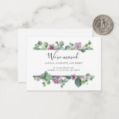 We hebben nieuwe adres verhuisde aankondiging (Voorkant / Achterkant in situ)