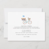 We hebben nieuwe adresfiets verplaatst aankondiging (Achterkant)