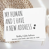 We hebben nieuwe adresgegevens verplaatst aankondiging