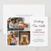 We hebben nieuwe foto's van de kerstfamilie gemaak aankondiging (Voorkant / Achterkant)