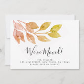 We hebben nieuwe Home Foliage verplaatst Aankondiging (Voorkant)