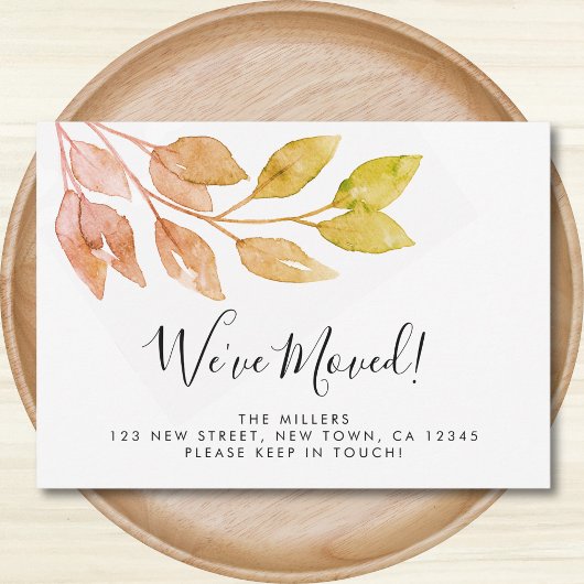 We hebben nieuwe Home Foliage verplaatst Aankondiging