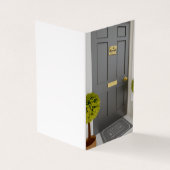 We hebben nieuwe Home Moving Aankondiging 25 Kaart Visitekaartje (Buitenkant)