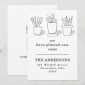 We hebben nieuwe Planten gepland die de aankondigi (Voorkant / Achterkant)