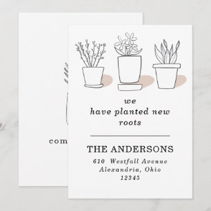 We hebben nieuwe Planten gepland die de aankondigi