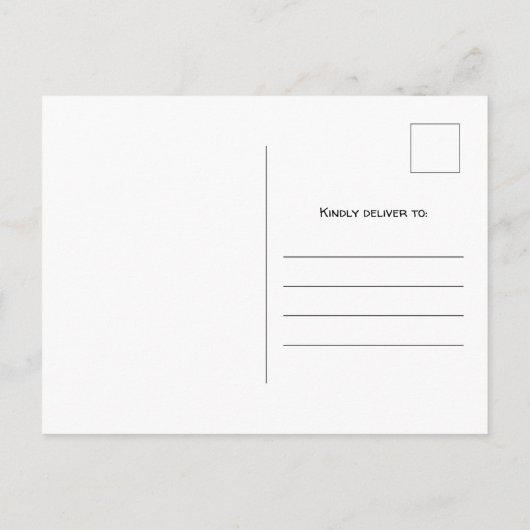 We hebben nieuwe thuis kerst verhuisde aankondigin feestdagenkaart (Achterkant)